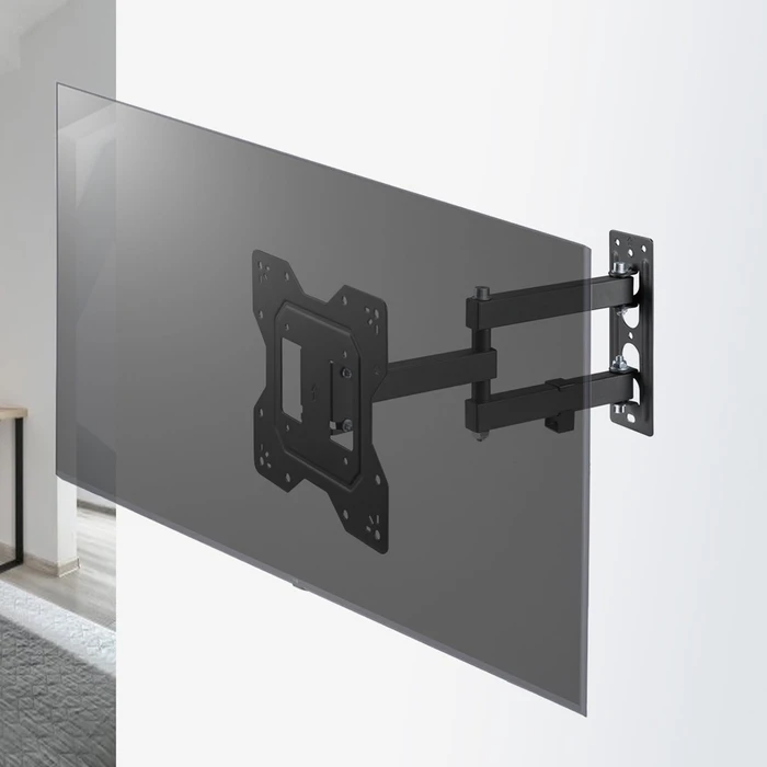 Βάση Τηλεόρασης Maclean MC-700N Wall Mount max VESA 200x20 23"-43" 30kg Black