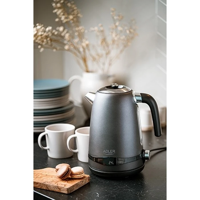 Βραστήρας Adler AD 1295 Steel kettle 1.7 l Satin grey