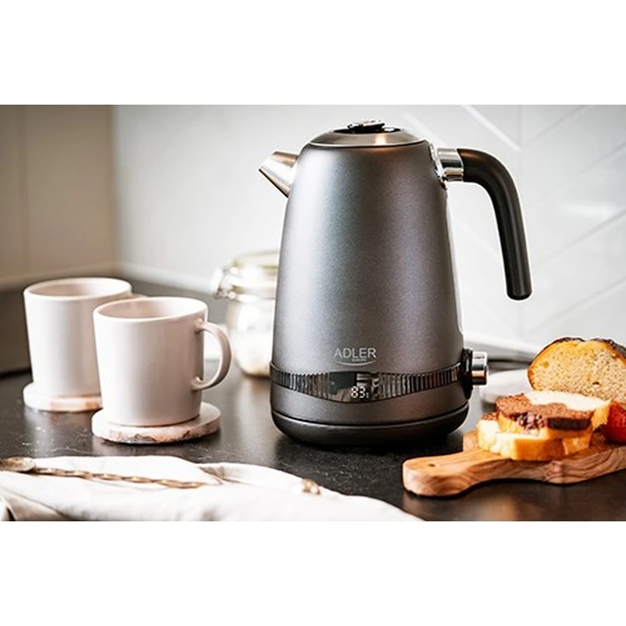 Βραστήρας Adler AD 1295 Steel kettle 1.7 l Satin grey