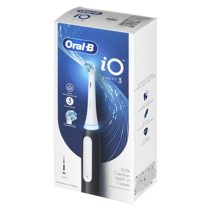Ηλεκτρική Οδοντόβουρτσα Braun Oral-B iO3 Matt Black