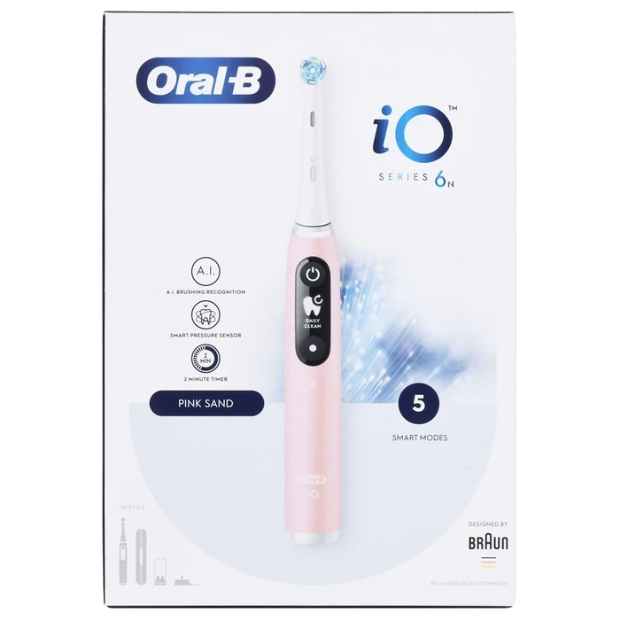 Ηλεκτρική Οδοντόβουρτσα Oral-B iO6 Pink