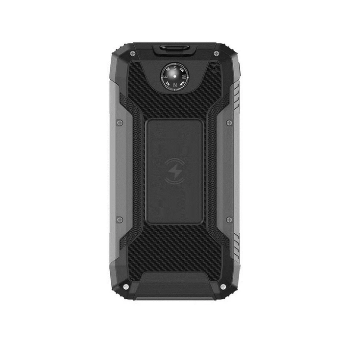 Ηλιακός Φορτιστής Powerneed S20000Q Black Lightning, USB Wireless