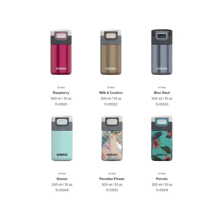 Θερμός Kambukka Etna Breezy Blue - thermal mug, 300 ml