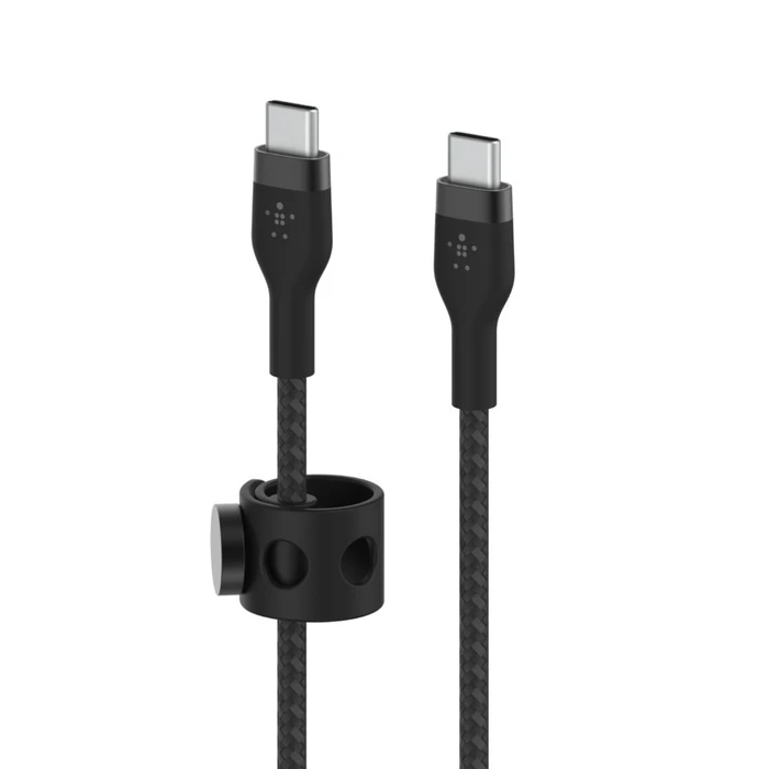 Καλώδιο USB Belkin BOOST^CHARGE PRO Flex 3 m USB 2.0 Type-C Black