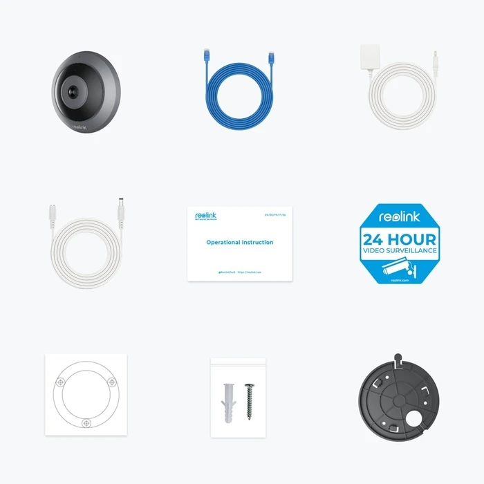 Κάμερα Παρακολούθησης Reolink Fisheye Series W520 - 6MP Indoor Fisheye Wi-Fi