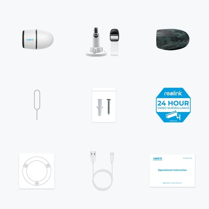 Κάμερα Παρακολούθησης Reolink Go Series G330 Bullet IP Outdoor 2560 x 1440 Wall