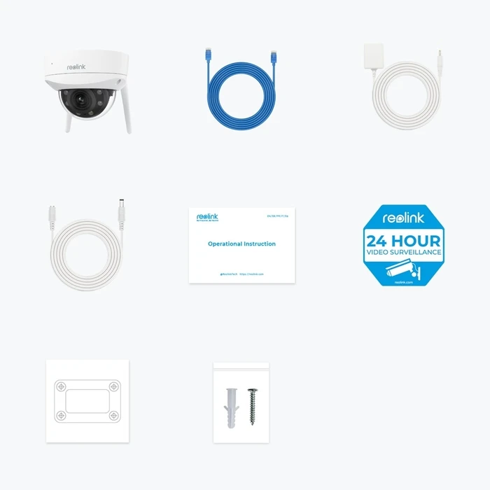 Κάμερα Παρακολούθησης Reolink W437 - 4K Wi-Fi 6 IK10 Vandal-Proof