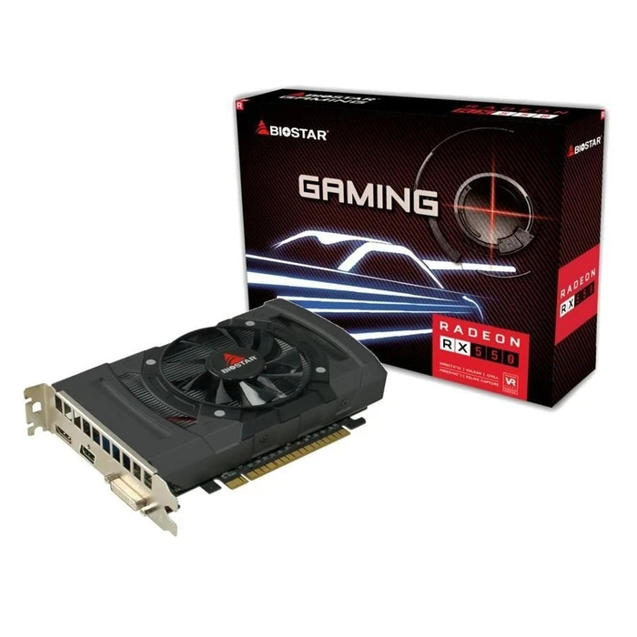 Κάρτα Γραφικών Biostar Radeon RX550 AMD Radeon RX 550 4GB GDDR5