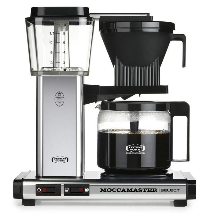 Καφετιέρα Φίλτρου Moccamaster KBG Select Polished Silver Fully-auto Drip 1.25 L