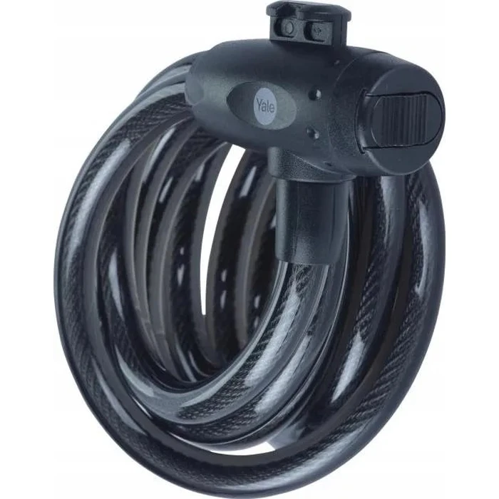 Κλειδαριά Ποδηλάτου Yale 12 mm steel keyed - YCK0/12/200/2 Black