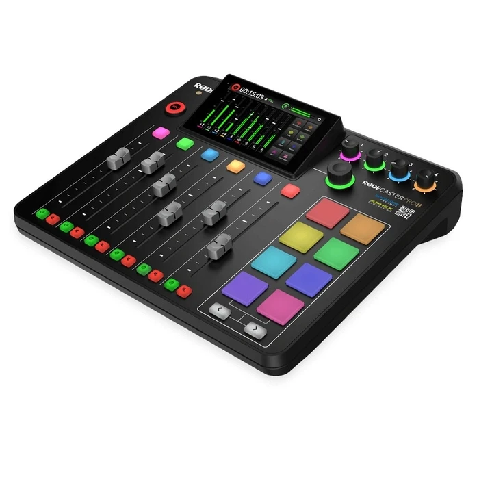 Κονσόλα Rode Caster Pro II Podcast production studio Music Black