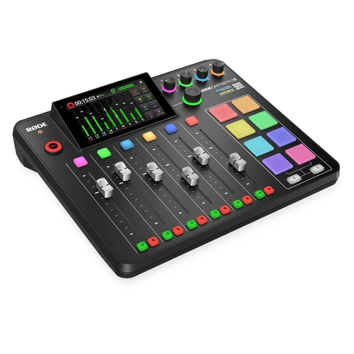 Κονσόλα Rode Caster Pro II Podcast production studio Music Black
