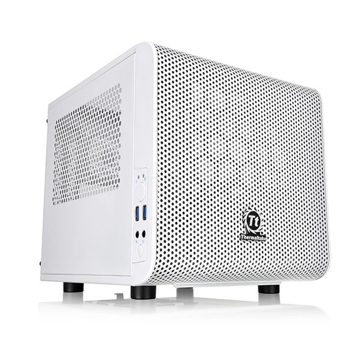 Κουτί Η/Υ Thermaltake Core V1 Snow Edition Cube White