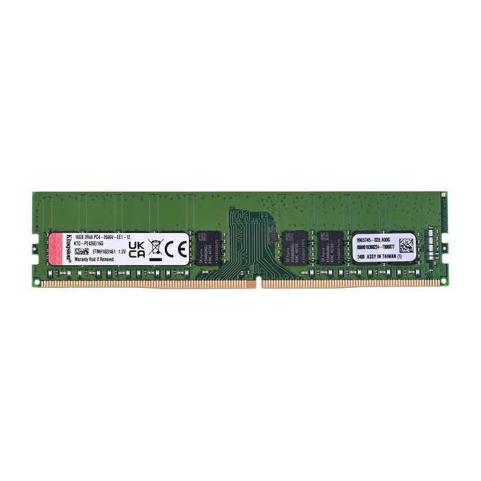 Μνήμη RAM Server DDR4 16GB Kingston for Dell 2666Mhz ECC Module