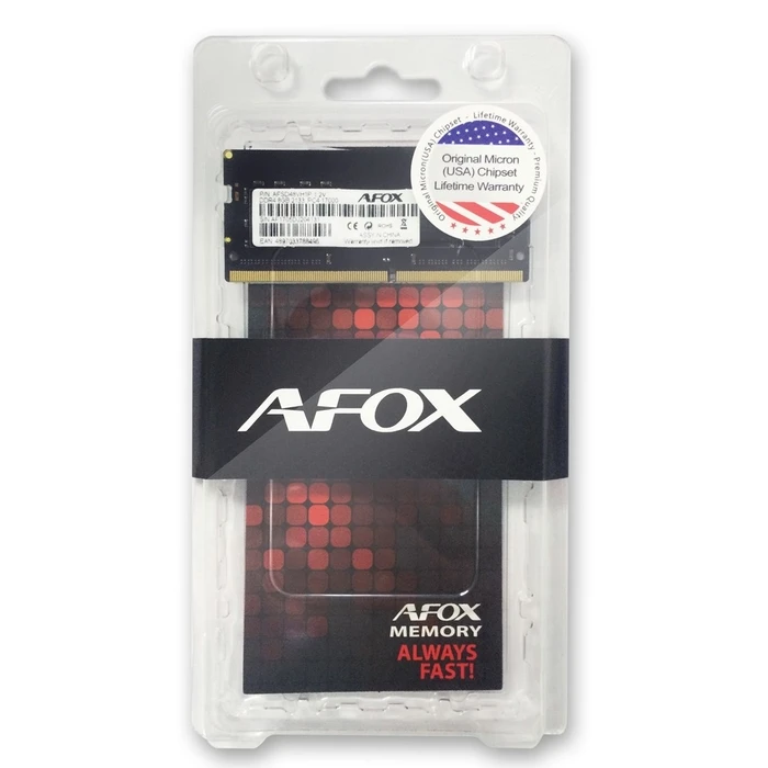 Μνήμη RAM Φορητού DDR4 8GB AFOX AFSD48VH1P 2133MHz SODIMM module