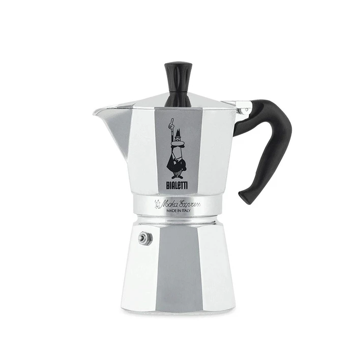 Μπρίκι Espresso Bialetti Moka Express Moka pot 0.3 L Aluminium, Black