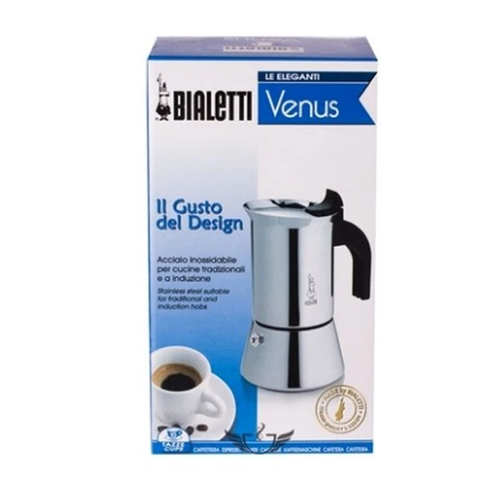 Μπρίκι Espresso Bialetti Venus box Moka pot 0.1 L Silver