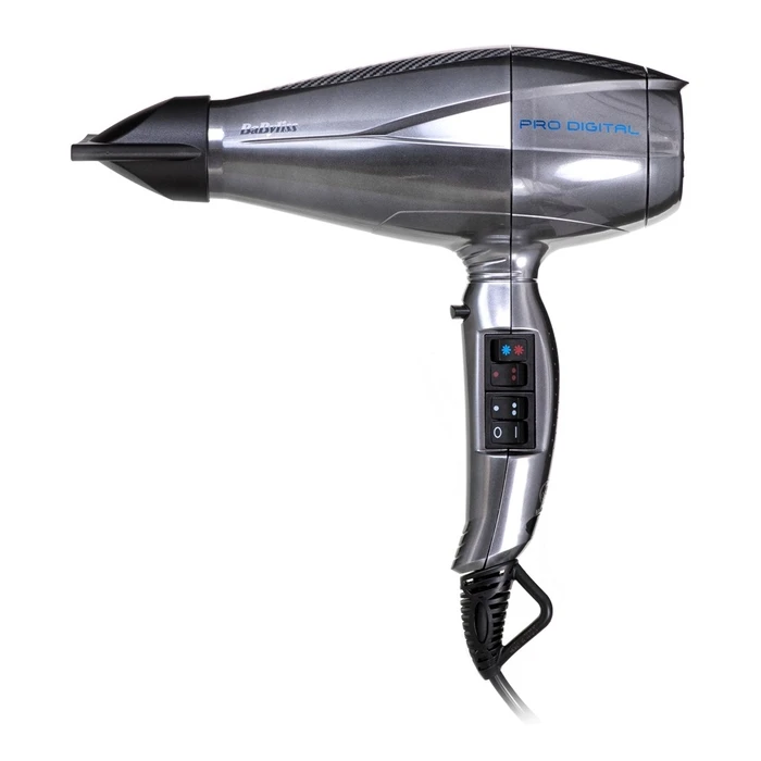 Πιστολάκι Μαλλιών Babyliss Pro Digital Grey, Silver 2200 W