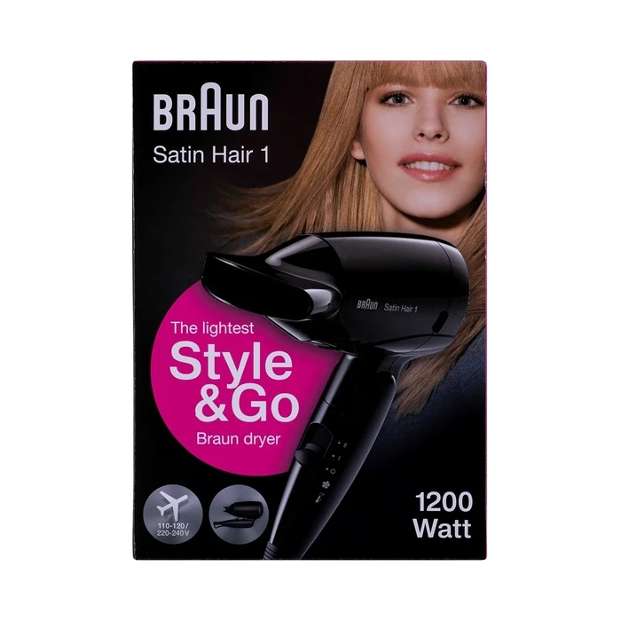 Πιστολάκι Μαλλιών Braun HD130 1200W Black