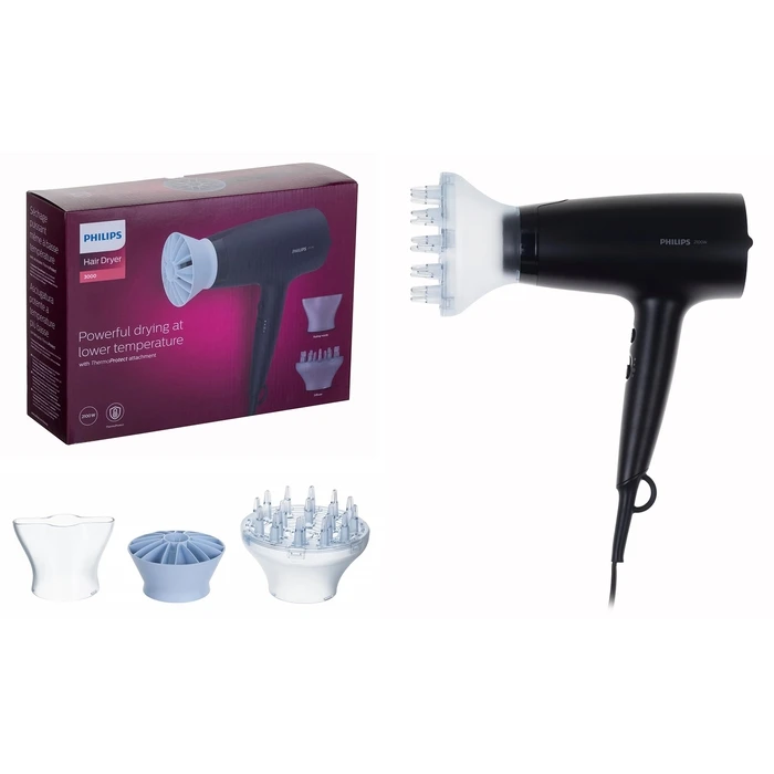 Πιστολάκι Μαλλιών Philips BHD360/20 2100W Navy