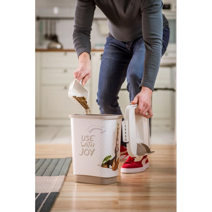 Ποτίστρα / Ταΐστρα Rotho Cody White - food container - 10l