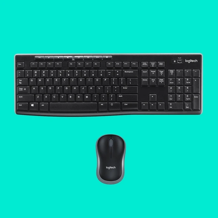 Σετ Πληκτρολόγιο & Ποντίκι Ασύρματο Logitech Combo MK270