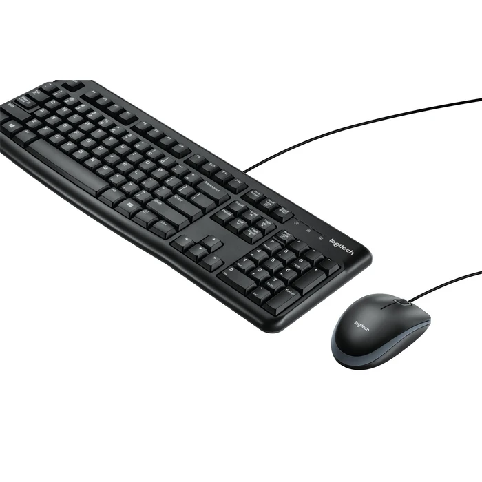 Σετ Πληκτρολόγιο & Ποντίκι Ενσύρματο Logitech Desktop MK120
