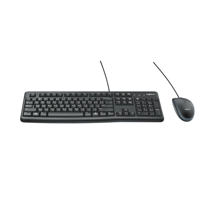 Σετ Πληκτρολόγιο & Ποντίκι Ενσύρματο Logitech Desktop MK120