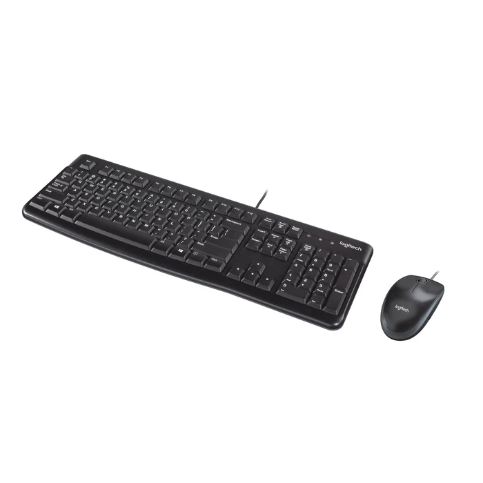 Σετ Πληκτρολόγιο & Ποντίκι Ενσύρματο Logitech Desktop MK120
