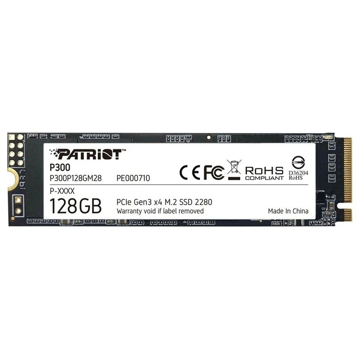 Σκληρός Δίσκος M.2 SSD 128GB SSD Patriot P300 PCI-EX4 NVME