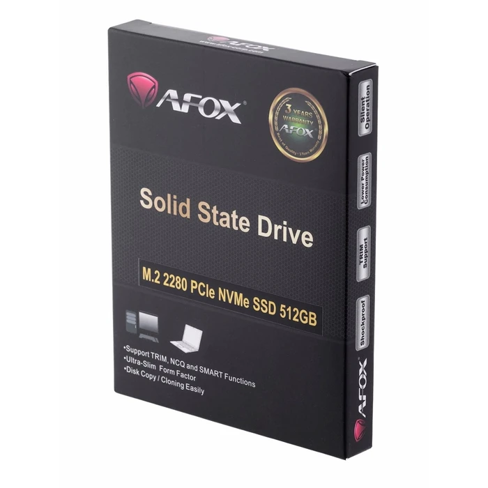 Σκληρός Δίσκος M.2 SSD 512GB AFOX PCI-EX4 TLC 1,7 GB/S NVME