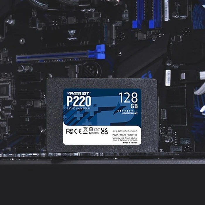 Σκληρός Δίσκος SSD 128GB Patriot P220 2.5" Serial ATA III