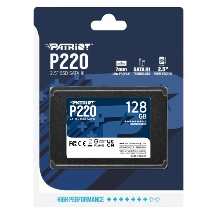 Σκληρός Δίσκος SSD 128GB Patriot P220 2.5" Serial ATA III