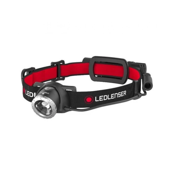 Φακός Κεφαλής LED Ledlenser H8R Black, Red