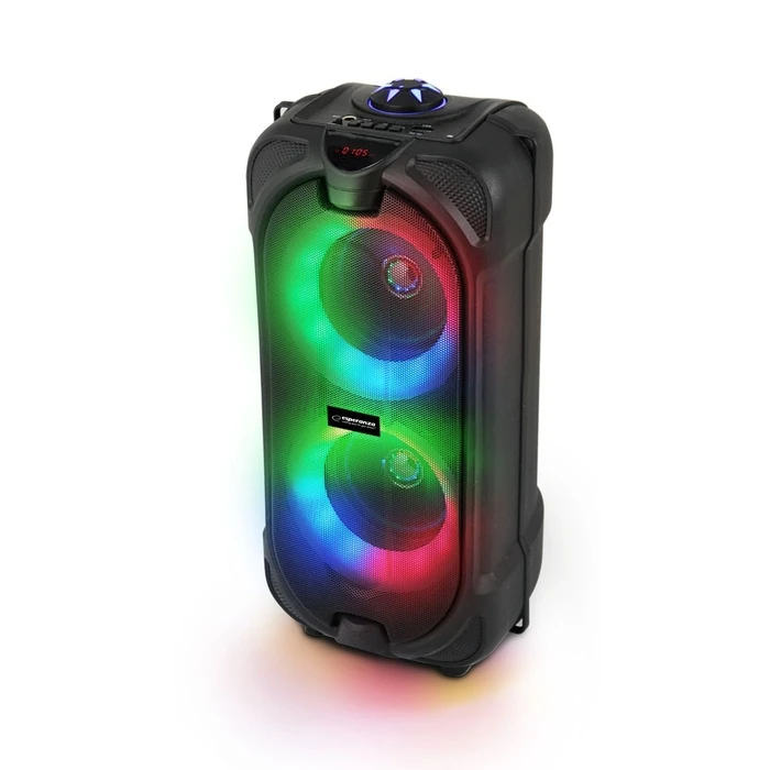 Karaoke Bluetooth Esperanza EP157 BT FM LED RGB Black 10W
