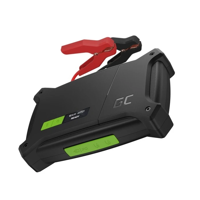 Φορτιστής Μπαταρίας Αυτοκινήτου Green Cell CJSGC01 (LiPo) 16000 mAh Black