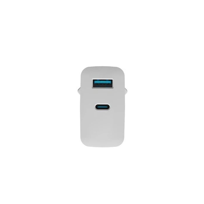 Φορτιστής Πρίζας Natec RIBERA GAN charger 1X Type-A + 1X Type-C 45W White