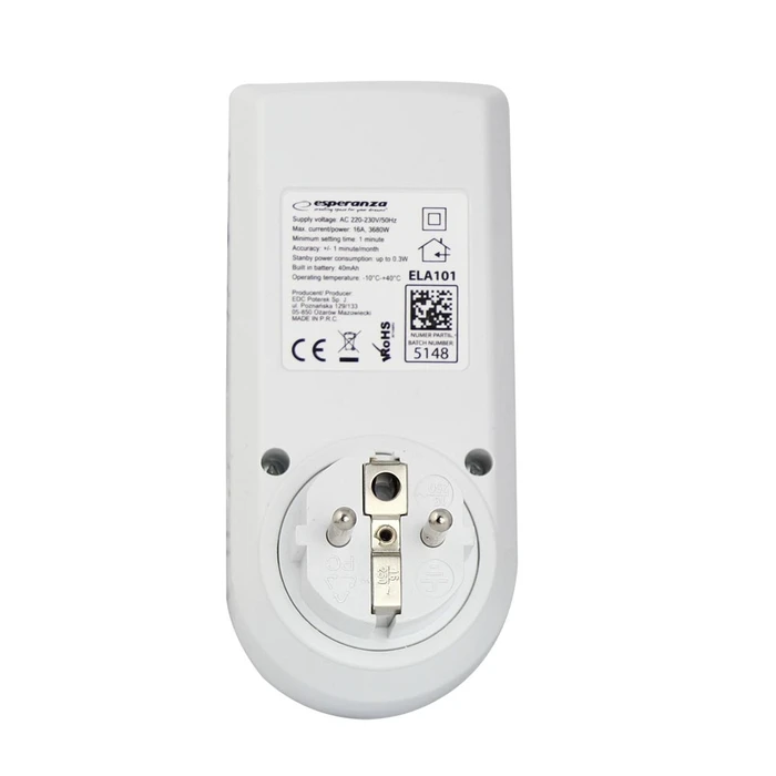 Χρονοδιακόπτης Esperanza ELA101 Electronic digital Timer