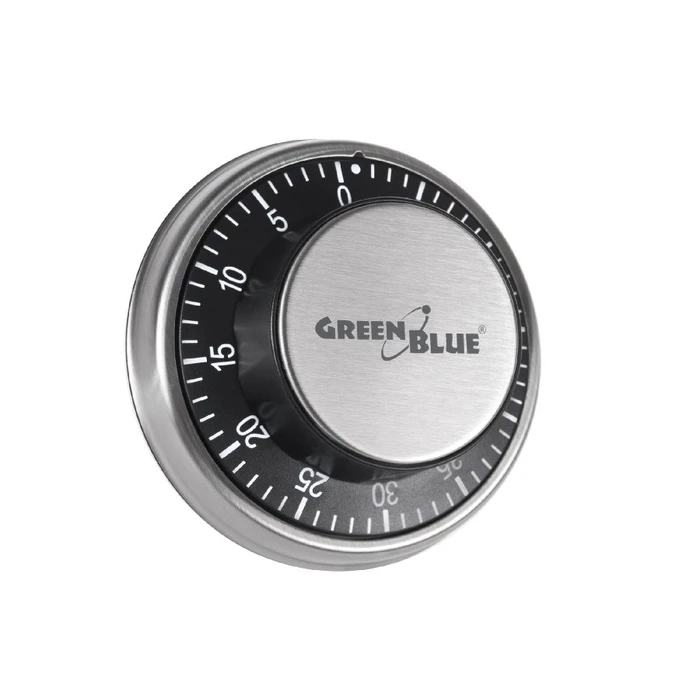 Χρονόμετρο Κουζίνας GreenBlue 51348 Mechanical kitchen timer Silver