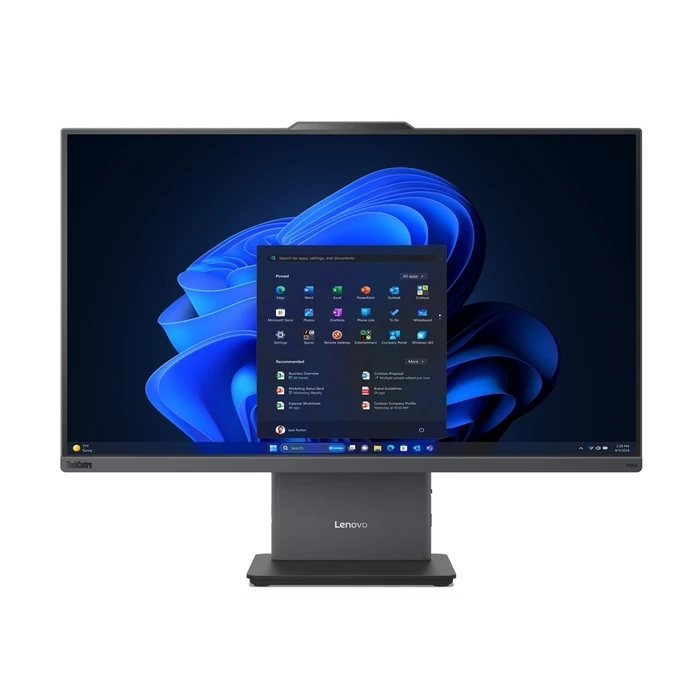 All In One Lenovo ThinkCentre neo 50a 27 G5 Intel i3 i3-1315U 60,5cm (27") 1920 x 1080 pixels 8GB DDR5-SDRAM 512GB SSD Wi-Fi 6 Windows 11 Pro Grey