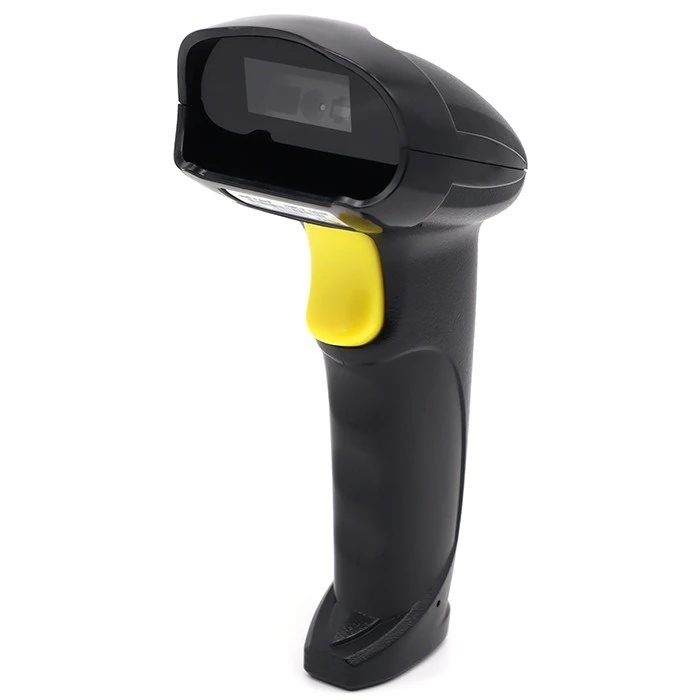 Barcode Scanner Qoltec 50853 Laser 1D / 2D / Black