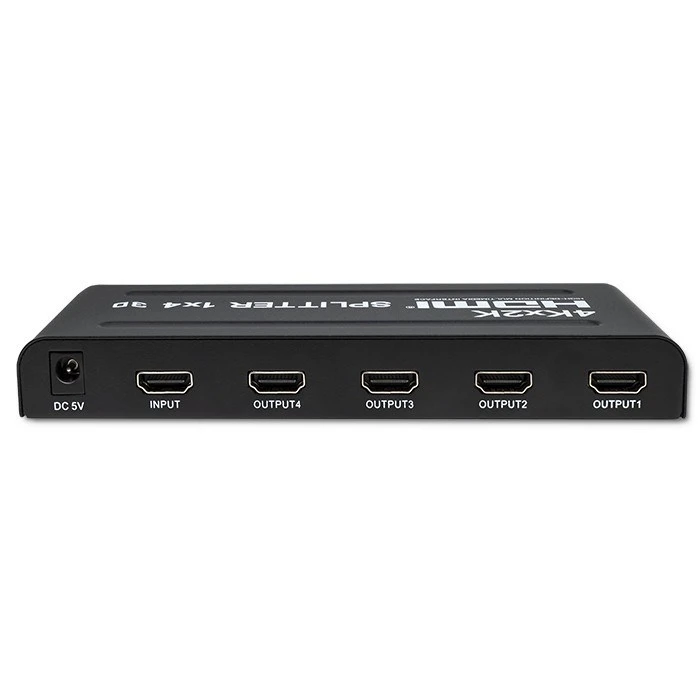 HDMI Splitter Qoltec 51798 Active 4 x HDMI 4K x 2K / 3.4Gb/s