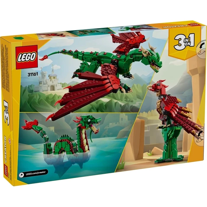 LEGO Creator 3 In 1 31161 Medieval Dragon