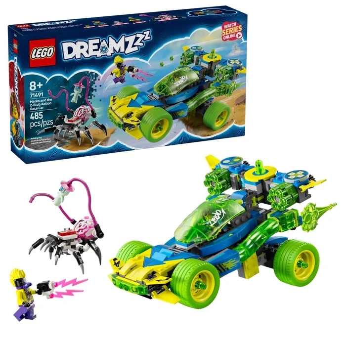 LEGO Dreamzzz 71491 Mateo And The Z-Blob Action Race Car