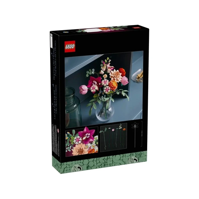 LEGO Icons 10342 The Botanical Collection - Pretty Pink Flower Bouquet