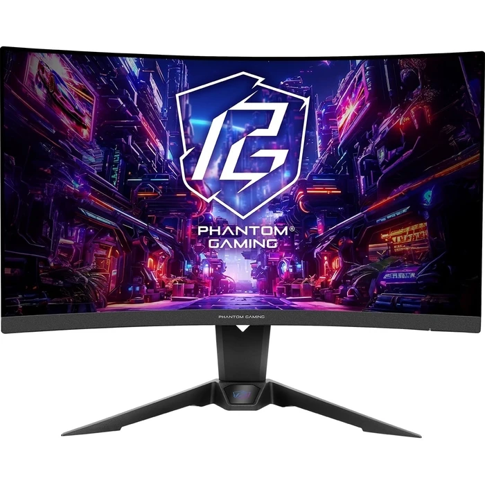 Monitor 27" ASRock PG27QRT2A Phantom Gaming 2560x1440 px QHD Black
