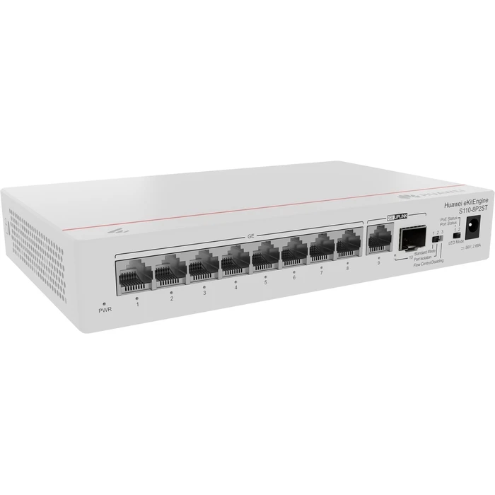 Network Switch Huawei eKit S110 Series S110-8P2ST L2 Ethernet (10/100/1000) (PoE) Grey