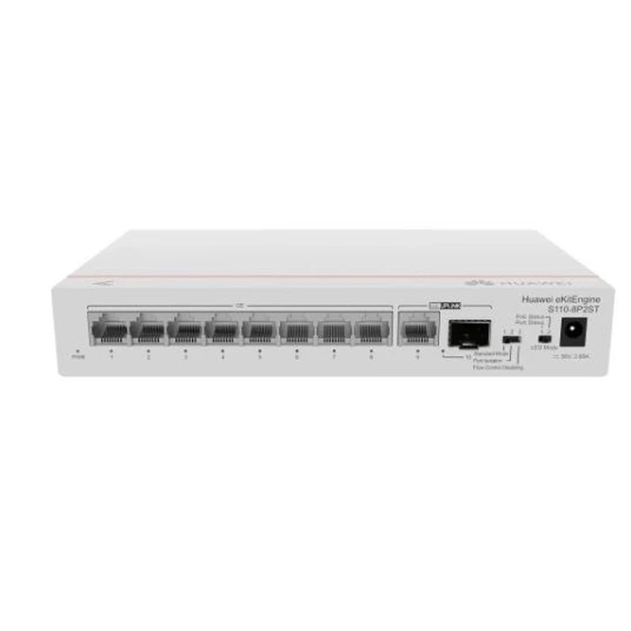 Network Switch Huawei eKit S110 Series S110-8P2ST L2 Ethernet (10/100/1000) (PoE) Grey