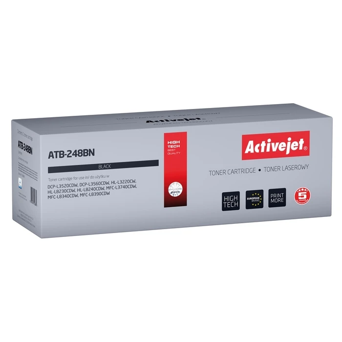 Toner Συμβατό Activejet ATB-248BN (Brother TN248BK| Supreme| 1000 pages| Black)