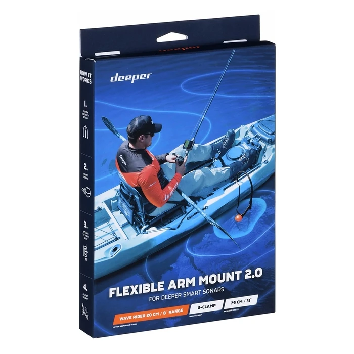 Αξεσουάρ Kayak Deeper Flex Arm 2.0 Active holder Radar Black